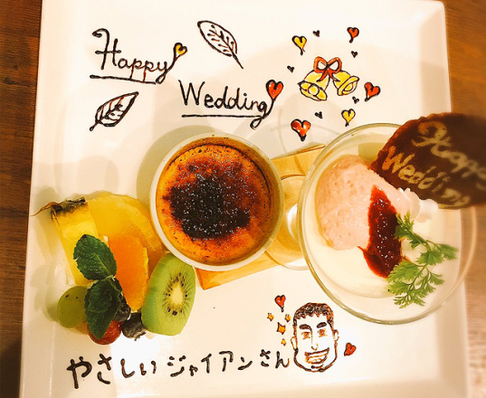 つくばのイタリアンレストランで誕生会パーティー